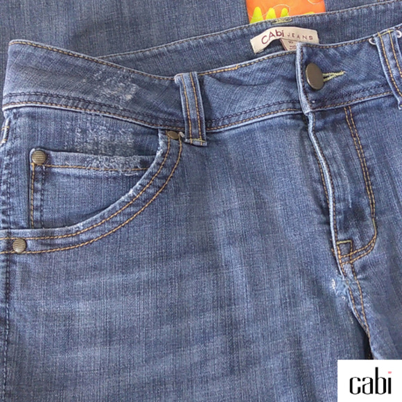 FAB Vintage cabi Spring 2010 Contemporary Boot Cut Jean #876 ♥ Worn Once! - Picture 4 of 10